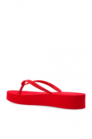 Armani wedge flip flops sale